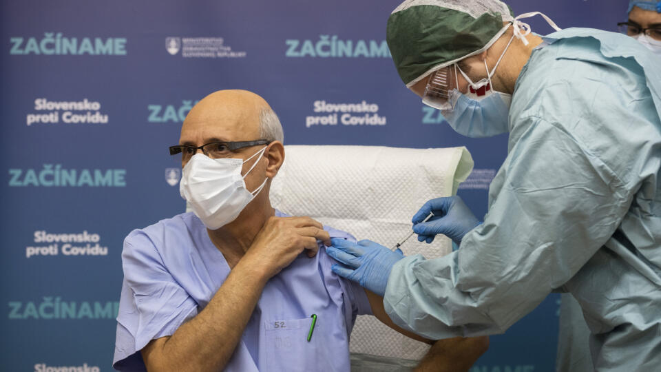 Očkovanie proti ochoreniu COVID-19 v Bratislave