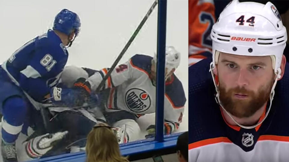Zack Kassian dostal sedem zápasový dištanc