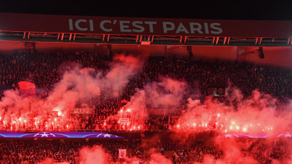 Ilustračná fotografia - Fanúšikovia Paris Saint-Germain