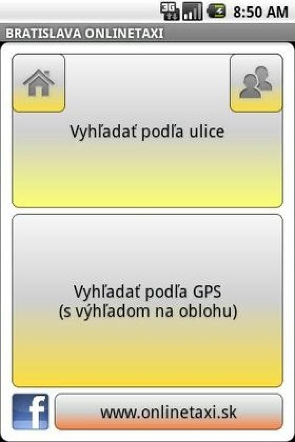 Smartfónová taxi služba