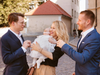 Krásna mamina Katka Jakeš pokrstila svoju dcérku! Pozrite,...