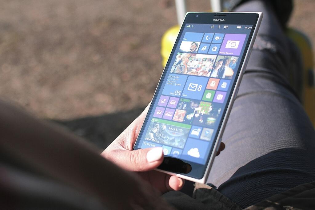 Mobily s operačným systémom Windows Phone.