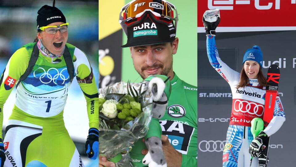 Kuzminová, Sagan a Vlhová sú traja najväčší favoriti na zisk ocenenia Športovec roka 2019