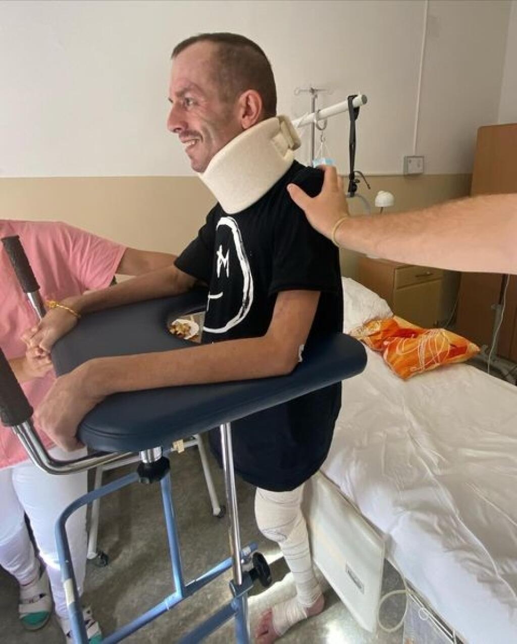 Na vodiča, ktorý dopravnú nehodu spôsobil, nie je Palovič vôbec nahnevaný. „Ozval sa mi po siedmich týždňoch a bol hotový. Predtým mi napísal, že ho určite nenávidím, neznášam, a tak nemal dovtedy síl sa mi ani ozvať. Ja som ho však hneď ubezpečil, že som mu to odpustil okamžite,