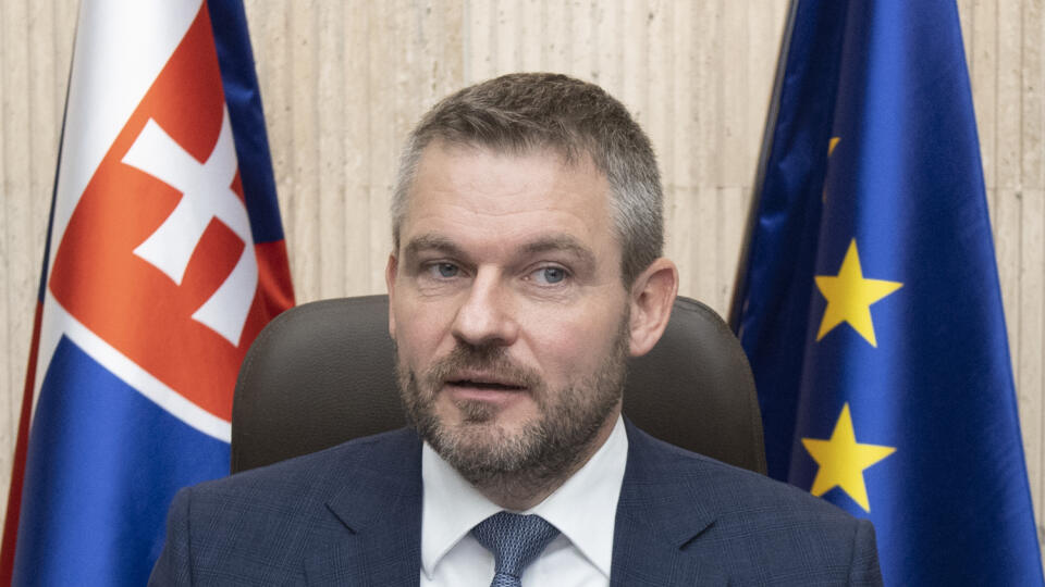 Na snímke predseda vlády SR Peter Pellegrini počas rokovania 199. schôdze vlády SR v Bratislave 5. marca 2020. FOTO TASR - Pavel Neubauer