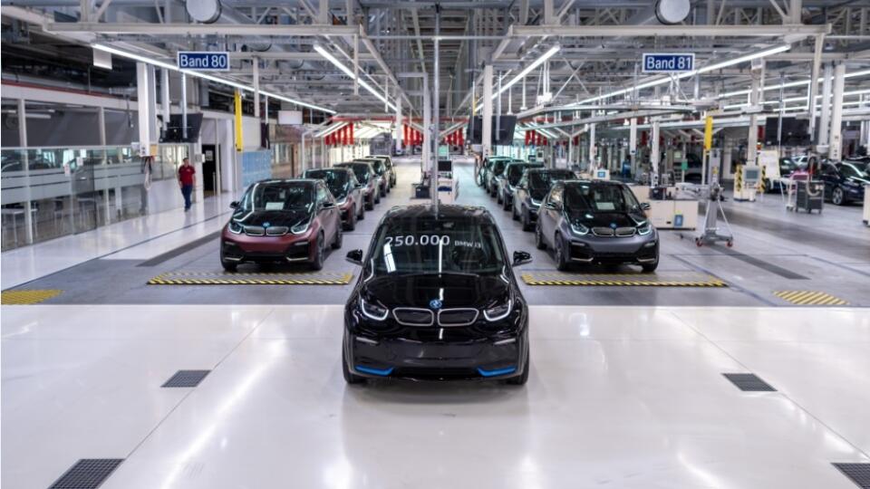 250 000. vyrobený kus BMW i3