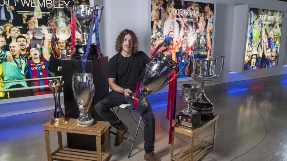 Bývalý kapitán Barcelony Carles Puyol