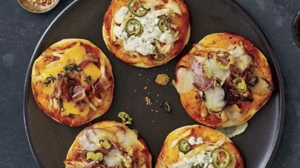 Mini pizza koláčiky