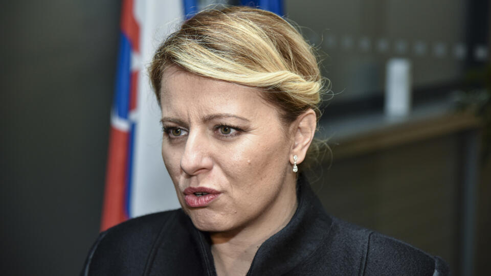 Zuzana Čaputová v Berlíne.