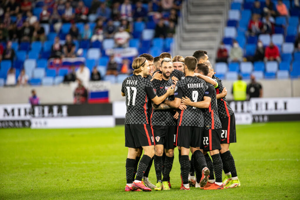Kvalifikačný zápas o postup na Majstrovstvá sveta 2022 v Katare medzi Slovenskom a Chorvátskom.