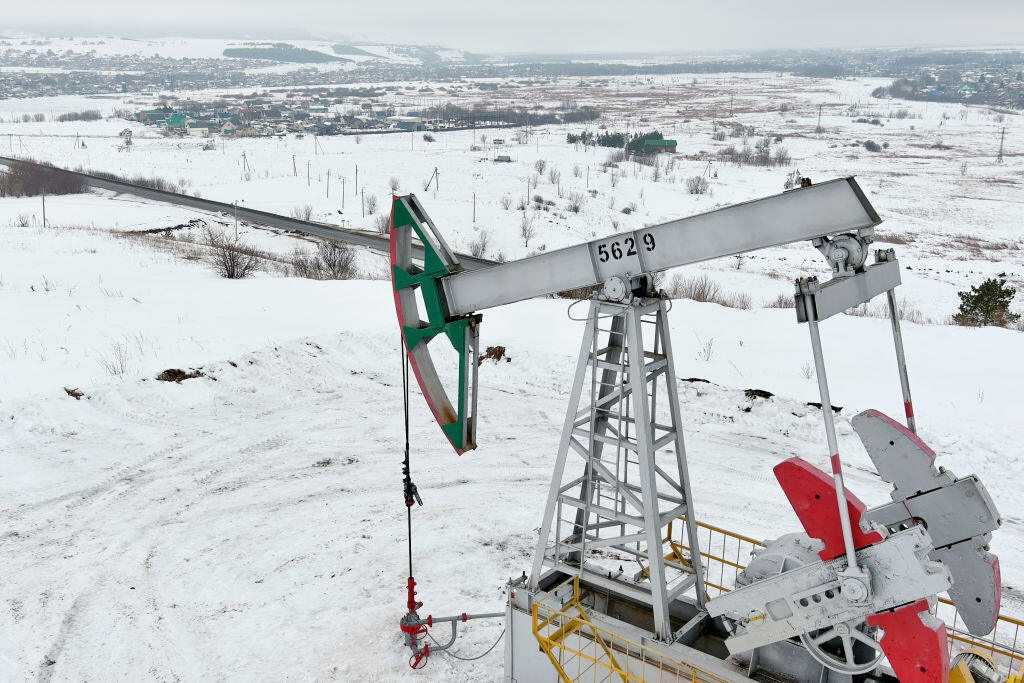 Oil extraction in Republic of Tatarstan, Russia