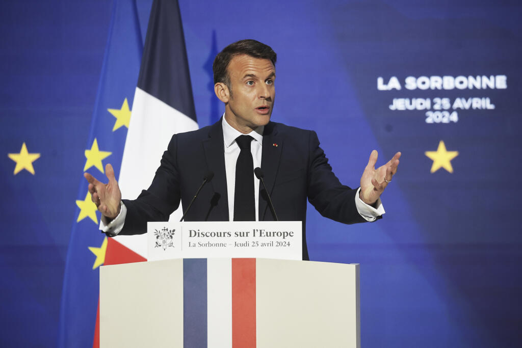 Emmanuel Macron.
