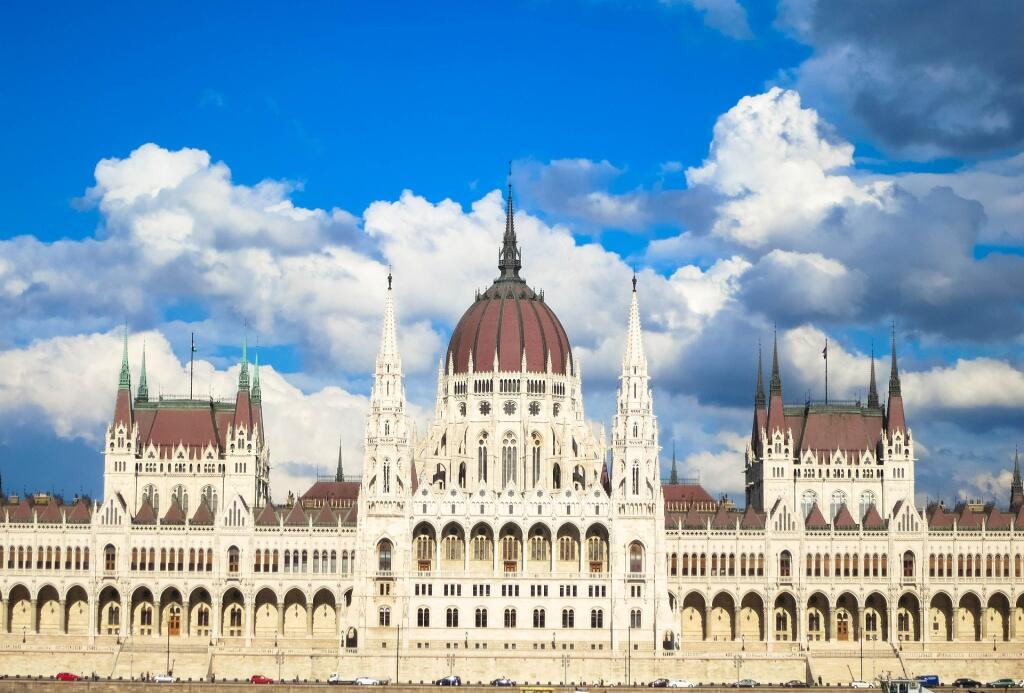 Budapešť, parlament