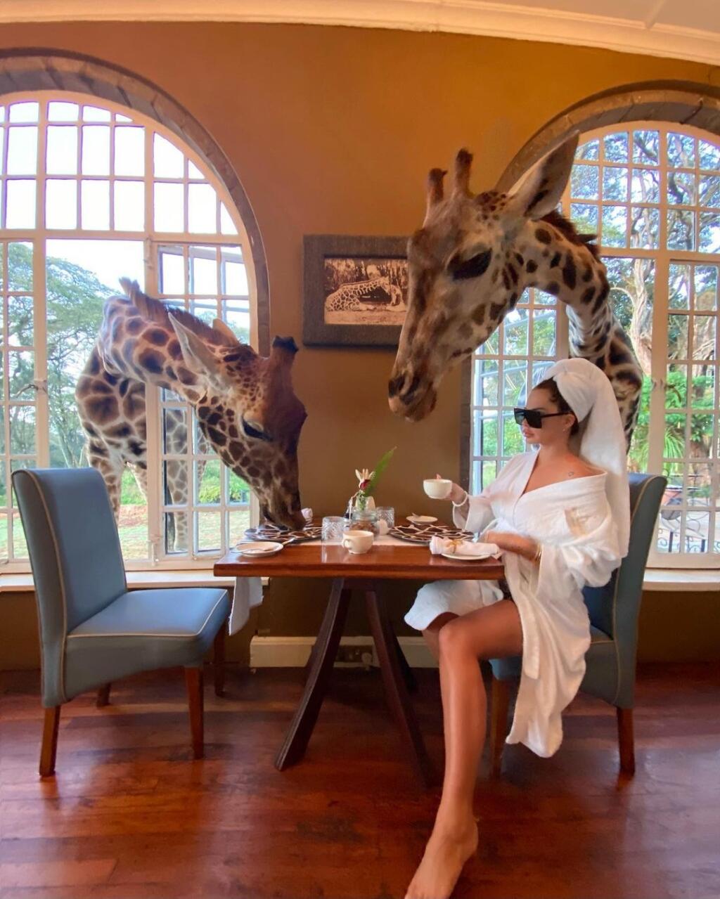 Zuzana Plačková v Afrike.