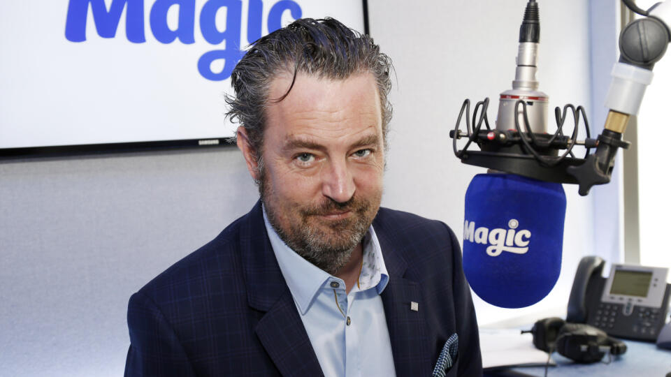 Matthew Perry Visits Bauer Radio