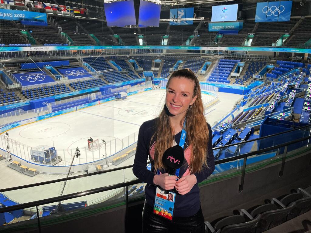 Barbora dávala už na olympiáde v Pekingu hokejistom nezmyselné otázky a mnohí len tápali, čo majú povedať.