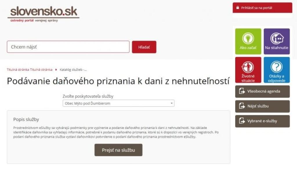 Ešte ostáva pár dní, potom prídu pokuty. Daň z bytu môžete vybaviť aj z domova