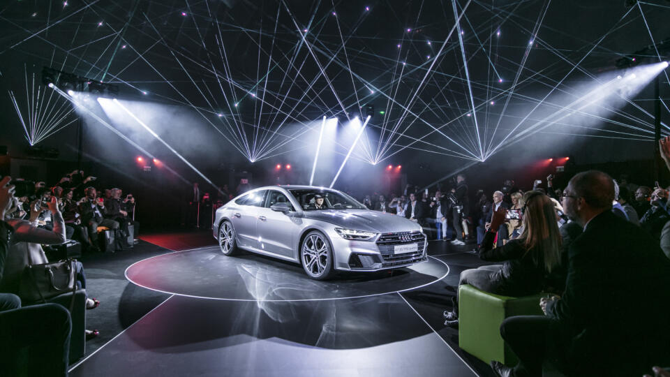 Audi A7 pri svojej premiére