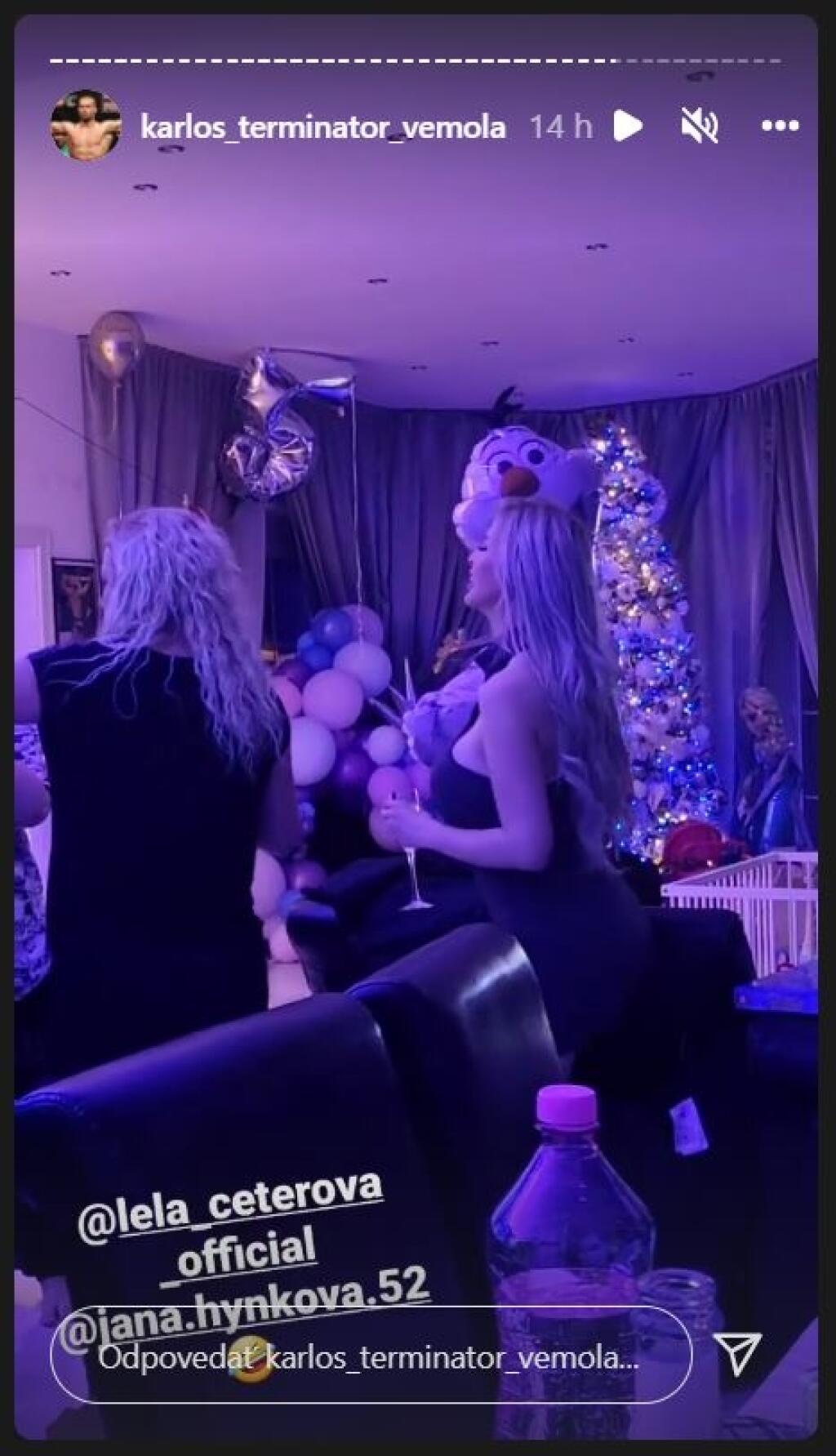 U Karlosa Vémolu bolo na Silvestra živo.