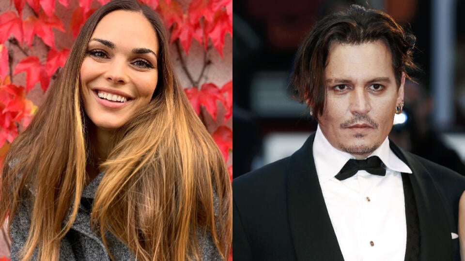 Soňa Štefková a Johnny Depp