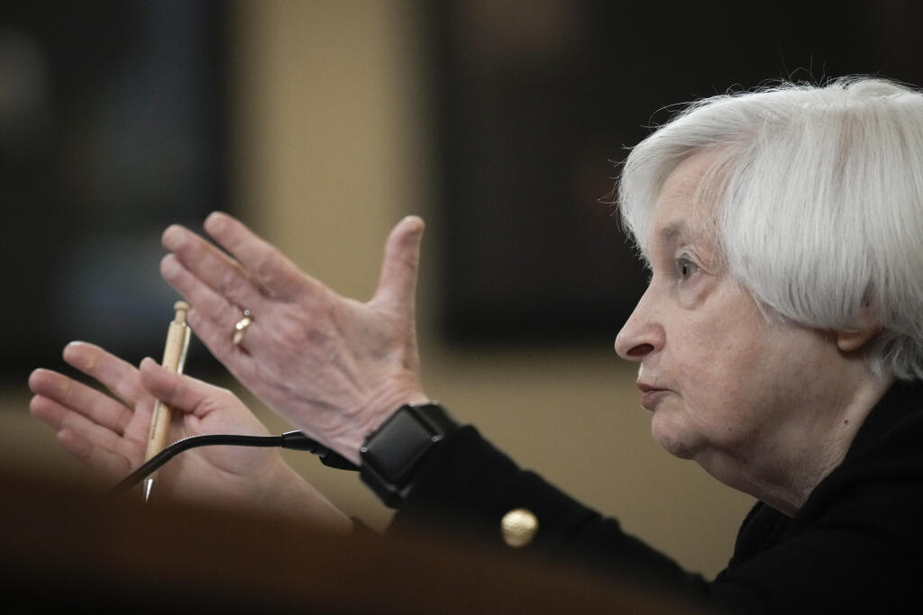 Treasury Secretary Yellen Testifies On The 2024 Budget Before The House Ways And Means Committee