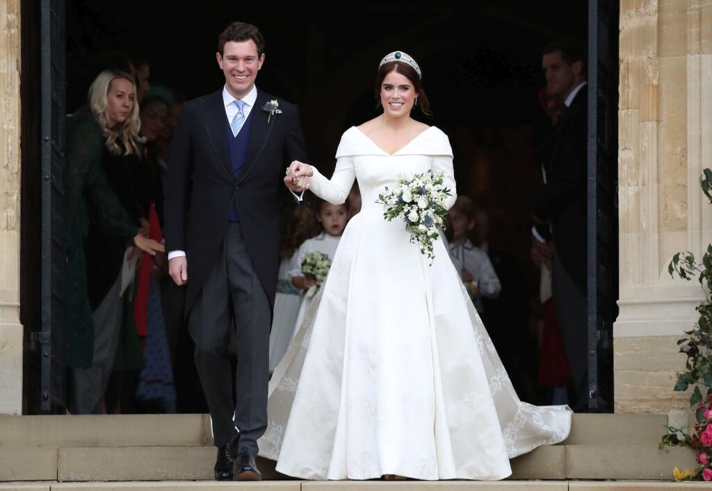 Svadba princeznej Eugenie a Jacka Brooksbanka.