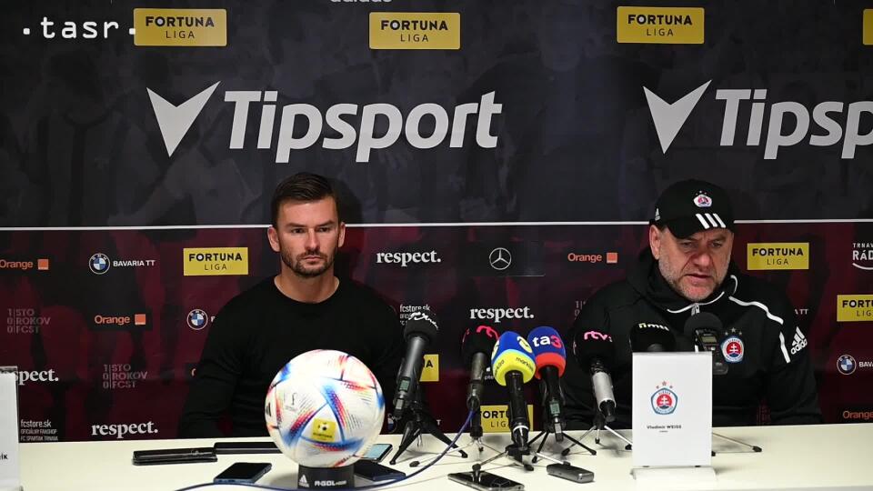 Tréner Slovana Weiss sa po remíze s Trnavou: Toto vychválil a na toto sa sťažoval