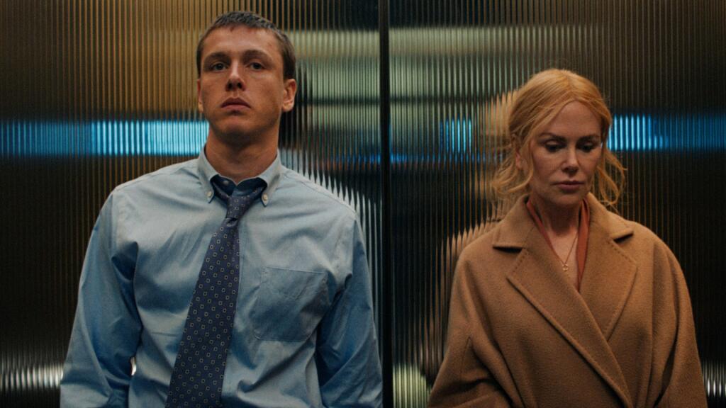 Nicole Kidman a Harris Dickinson vo filme Babygirl.