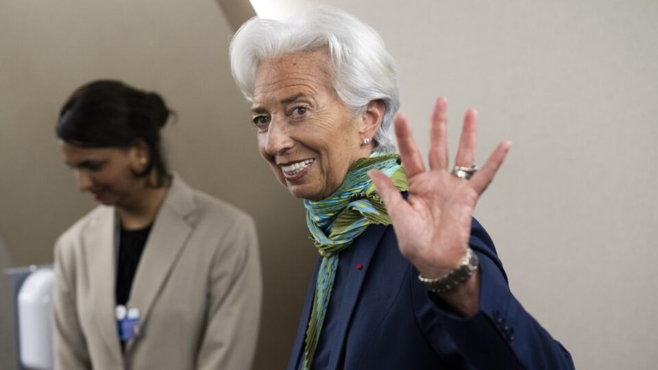 PK 18 Davos - Šéfka Európskej centrálnej banky (ECB) Christine Lagardeová