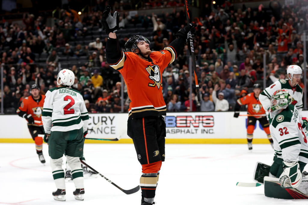Regenda v tejto sezóne takisto okúsil NHL a v drese Anaheimu si dokonca pripísal aj premiérový gól.