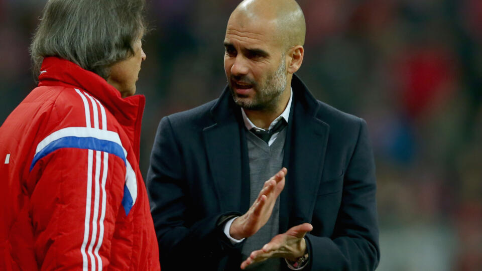 Hans-Wilhelm Müller-Wohlfahrt a Pep Guardiola.