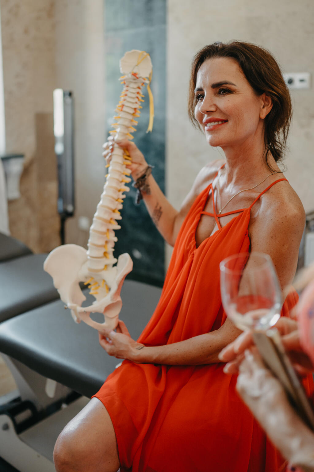 Silvia Lakatošována otvorení rehabilitačného centra Spa Rehab Clinic.