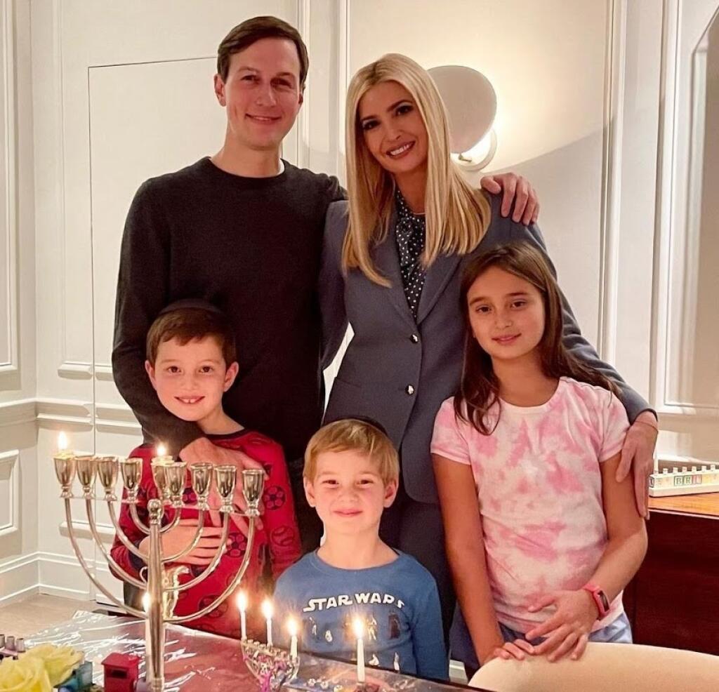 Ivanka Trump s rodinou