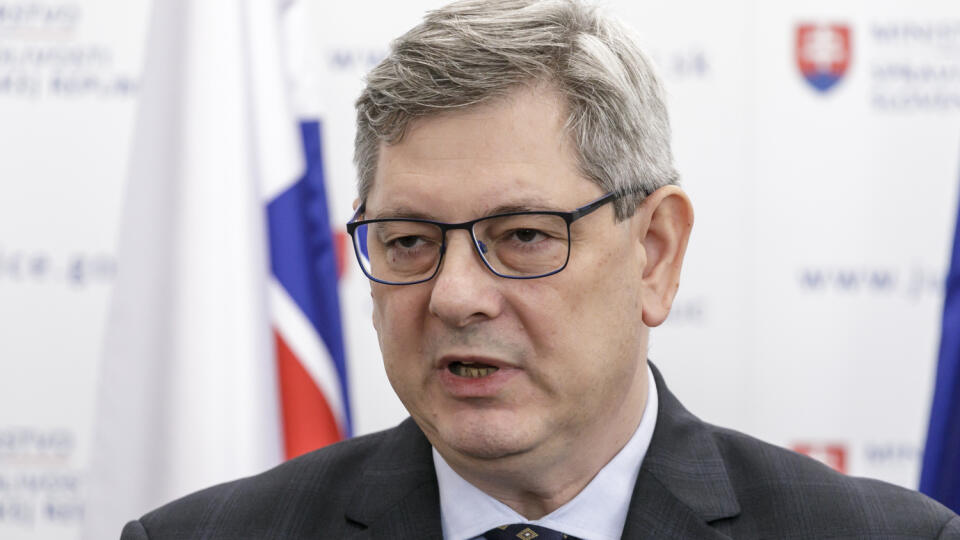 Na snímke minister spravodlivosti SR Boris Susko (Smer-SD)