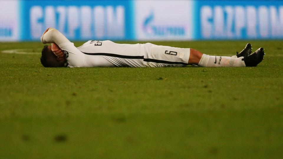 Football Soccer - Barcelona v Paris St Germain - UEFA Champions League Round of 16 Second Leg - The Nou Camp, Barcelona, Spain - 8/3/17 Paris Saint-Germain's Marco Verratti looks dejected after the game  Reuters / Sergio Perez Livepic