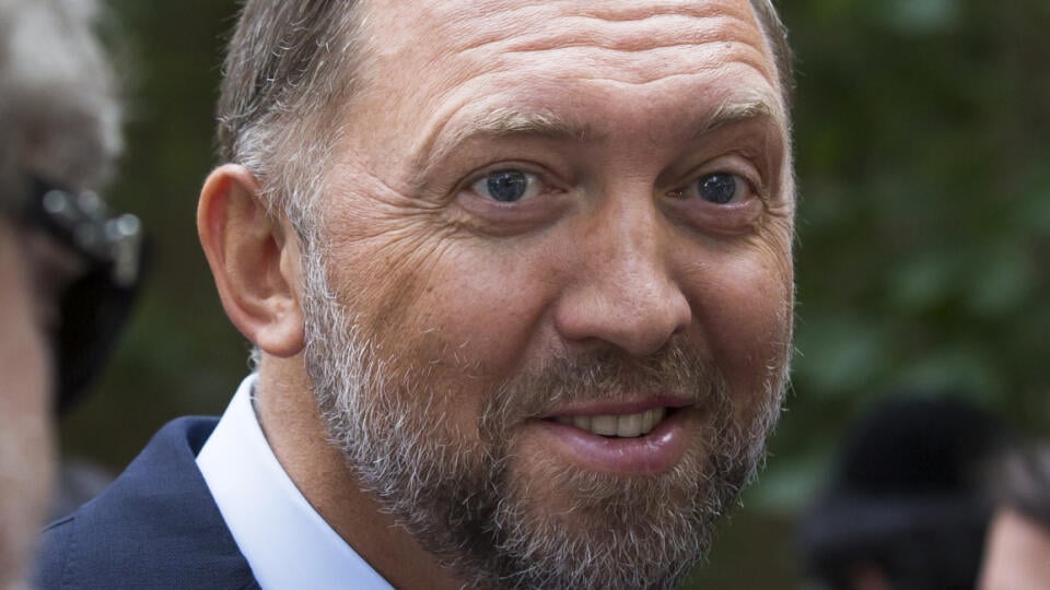 FILE In this file photo taken on Thursday, July 2, 2015, Russian metals magnate Oleg Deripaska attends Independence Day celebrations at Spaso House, the residence of the American Ambassador, in Moscow, Russia. Deripaska, a figure in the Russia investigation over his ties to former Trump campaign chairman Paul Manafort. (AP Photo/Alexander Zemlianichenko, File)