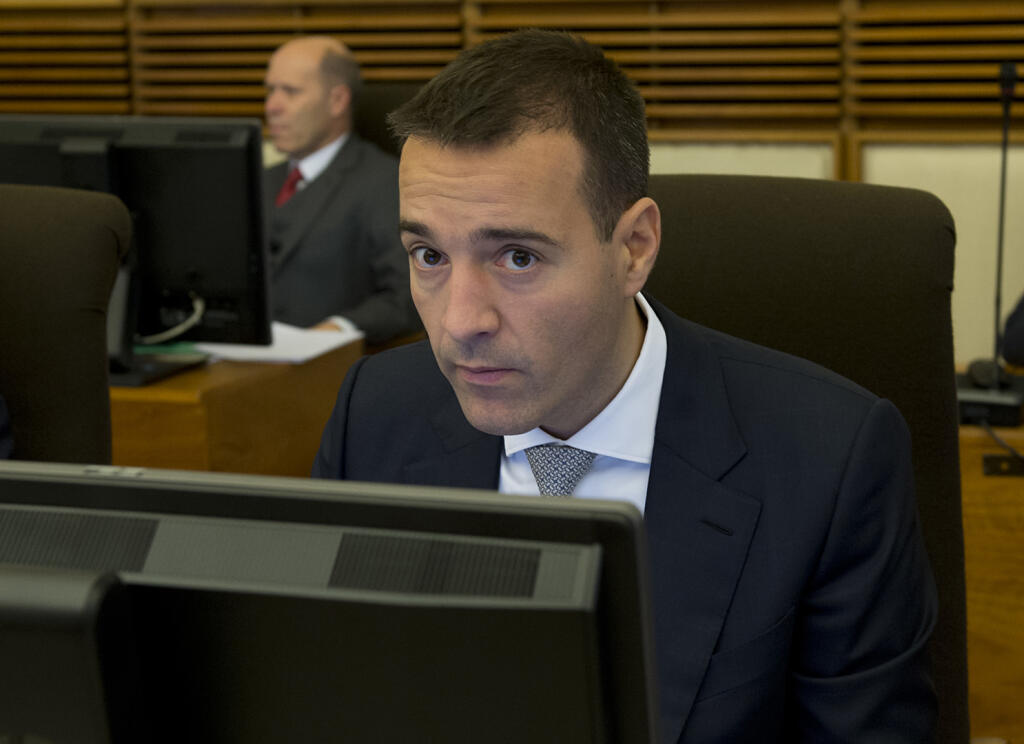 Tomáš Drucker na zasadnutí vlády. Snímka je z roku 2016. FOTO TASR - Martin Baumann