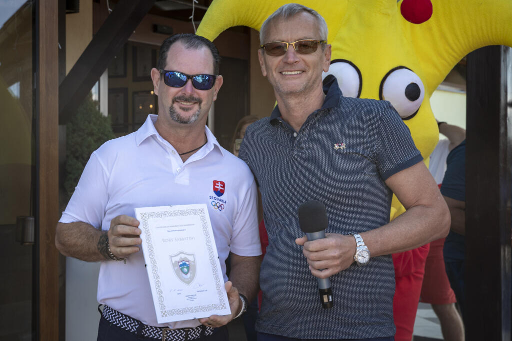 Sabbatini bol stredobodom pozornosti a nestíhal prijímať gratulácie.
