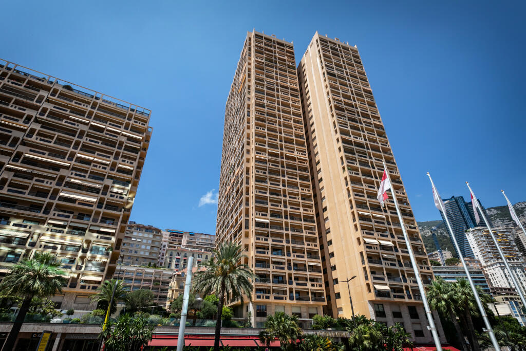 Na snímke je apartmánový dom Columbia Palace v Monaku, kde býva slovenský cyklista Peter Sagan a dánska profesionálna tenistka Caroline Wozniacka.