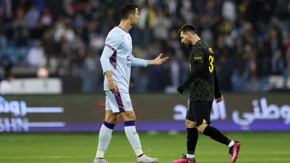 Lionel Messi a Cristiano Ronaldo