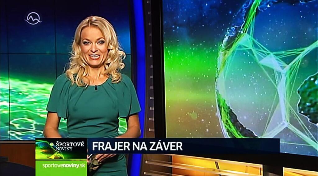 Aj moderátorka športových novín na Markíza Jana Hospodárová má čo ukázať. Televíznym divákom viackrát predviedla bradavky a pred kamery sa postavila bez podprsenky.