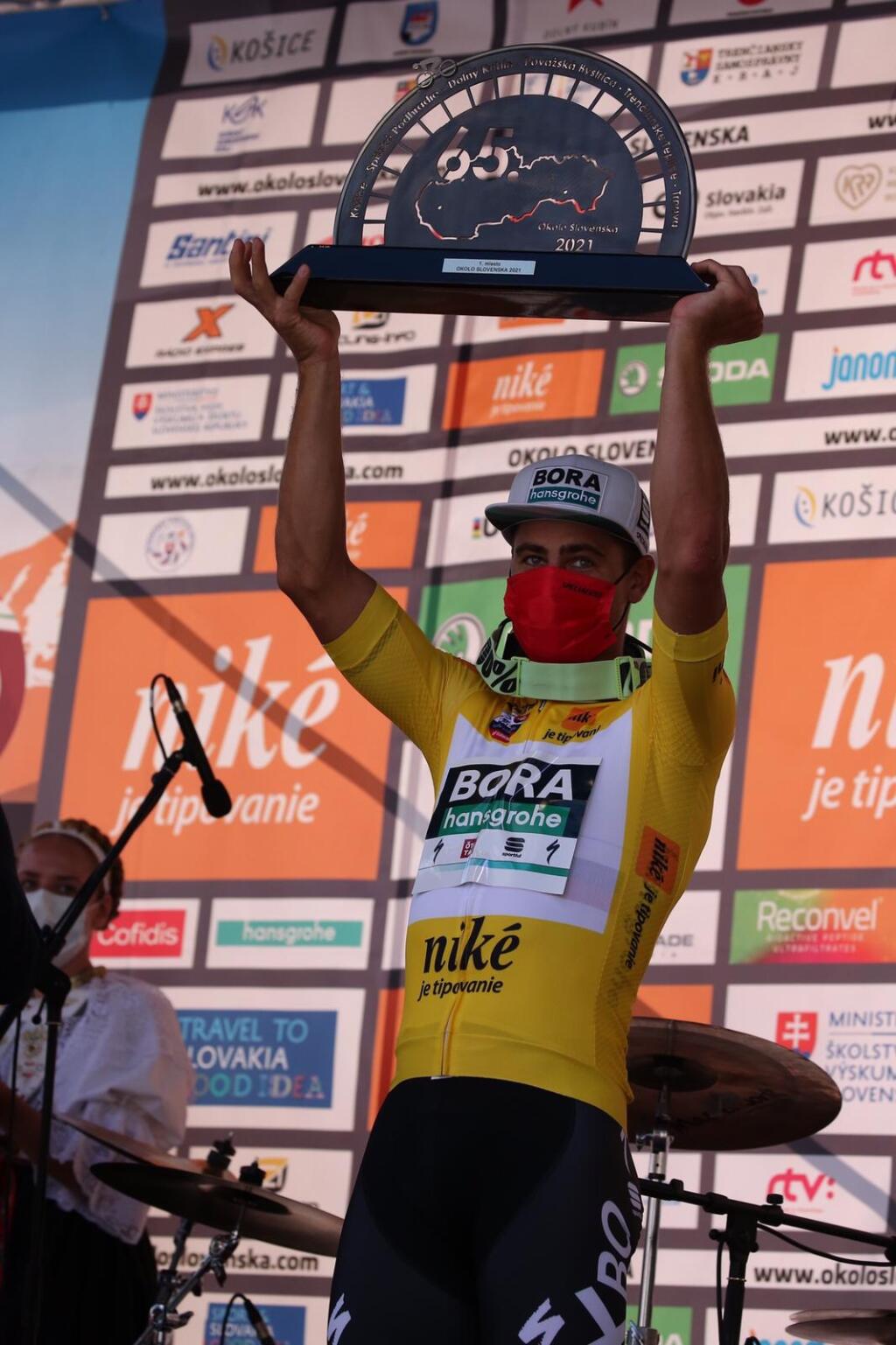 Peter Sagan počas dnešných pretekov Okolo Slovenska