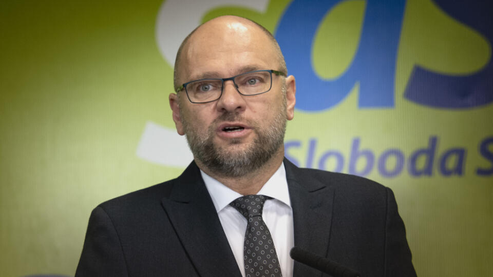 Na snímke je Richard Sulík.
