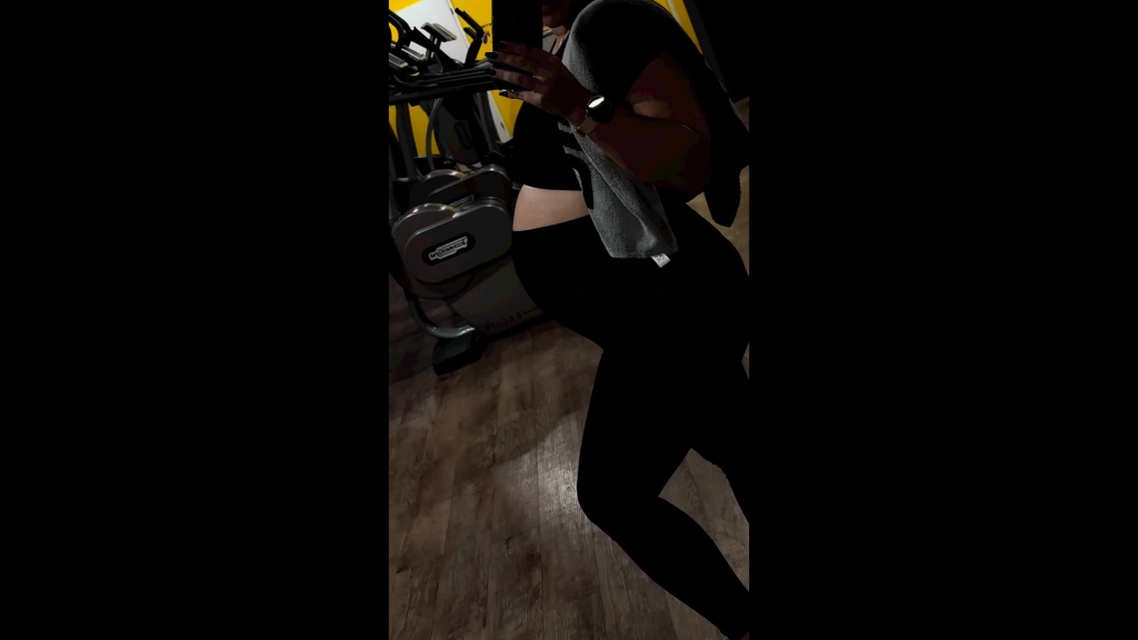 Na konci videa Dominika ukázala aj svoje vypuklé bruško. Keď sa pozorne zapozeráte, uvidíte, že bábätko kope odušu. Protestuje?