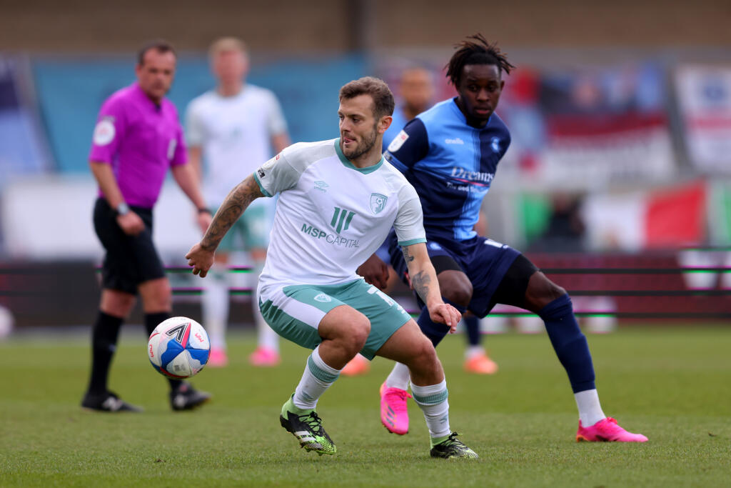 Wilshere to dvakrát skúšal v Bournemouthe.