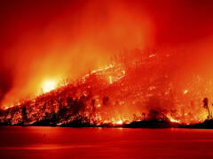 Na severe Kalifornie sa šíri veľký lesný požiar! Evakuovali už tisíce ľudí