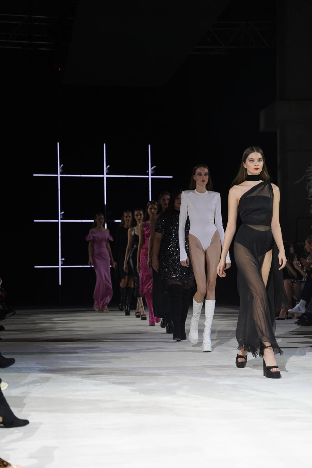 Módna prehliadka Michaely Ľuptákovej na Fashion Live 2022.