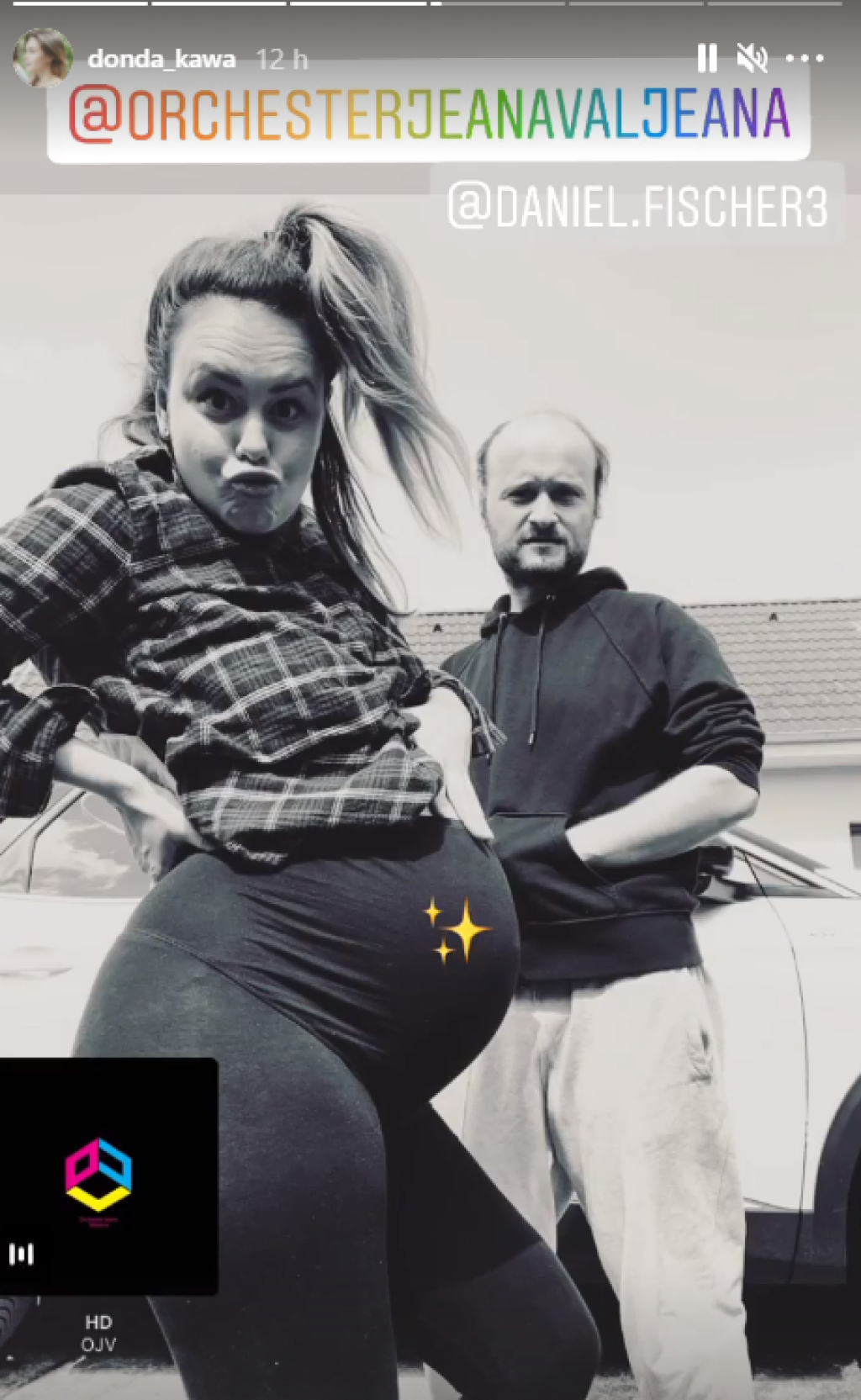 Dominika sa poriadne zaguľatila. Tehotenstvo jej veľmi pristane!