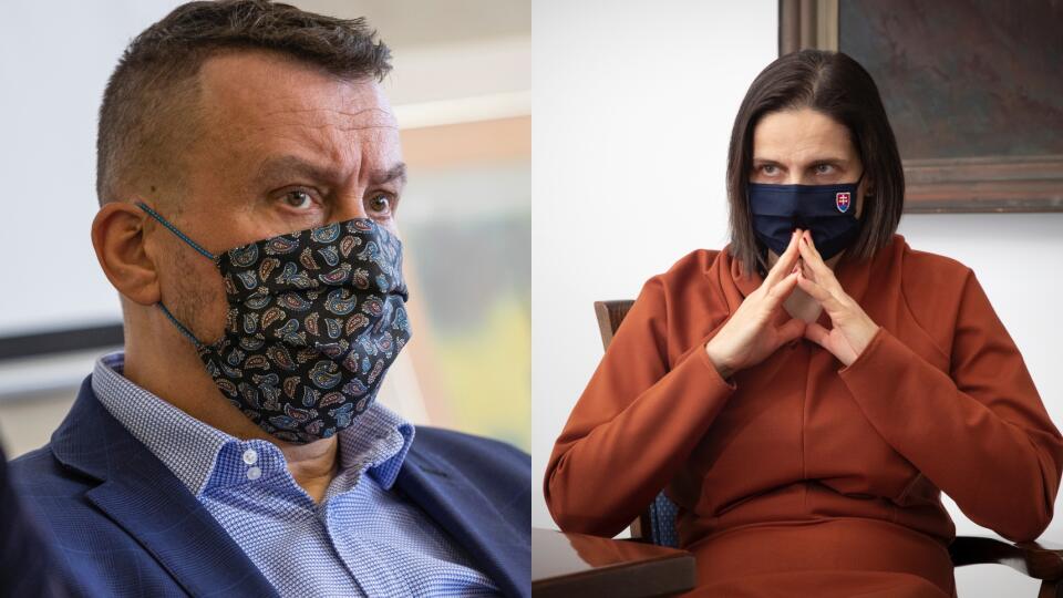 Šéf Rady RTVS Igor Gallo a ministerka spravodlivosti Mária Kolíková
