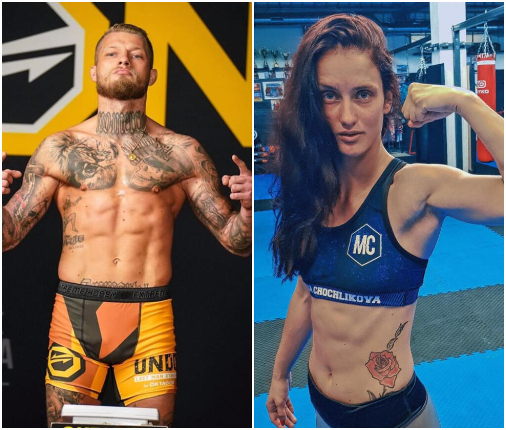 Vľavo Radek Roušal, vpravo Monika Chochlíková.